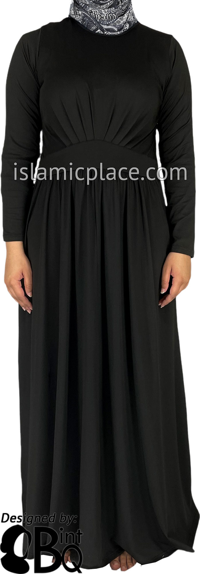 Black - Princess Munira Stylish Abaya by BintQ