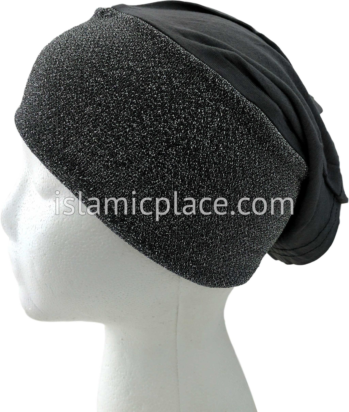 Charcoal Gray - Metallic Underscarf