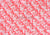 Coral, Muave, White and Pink Flake Pattern - 45" Square Printed Khimar