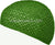 Light Green - Nylon Knitted Solid Kufi