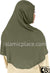 Camouflage Green - Plain Adult (X-Large) Hijab Al-Amira (1-piece style)