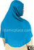 Light Teal - Plain Adult (X-Large) Hijab Al-Amira (1-piece style)