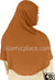 Pumpkin Spice - Plain Adult (X-Large) Hijab Al-Amira (1-piece style)