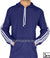 Royal Blue - Adil Boy's Hoodie Thob by Ibn Ameen - IA14