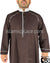 Brown - Affan Style Men Thob by Ibn Ameen