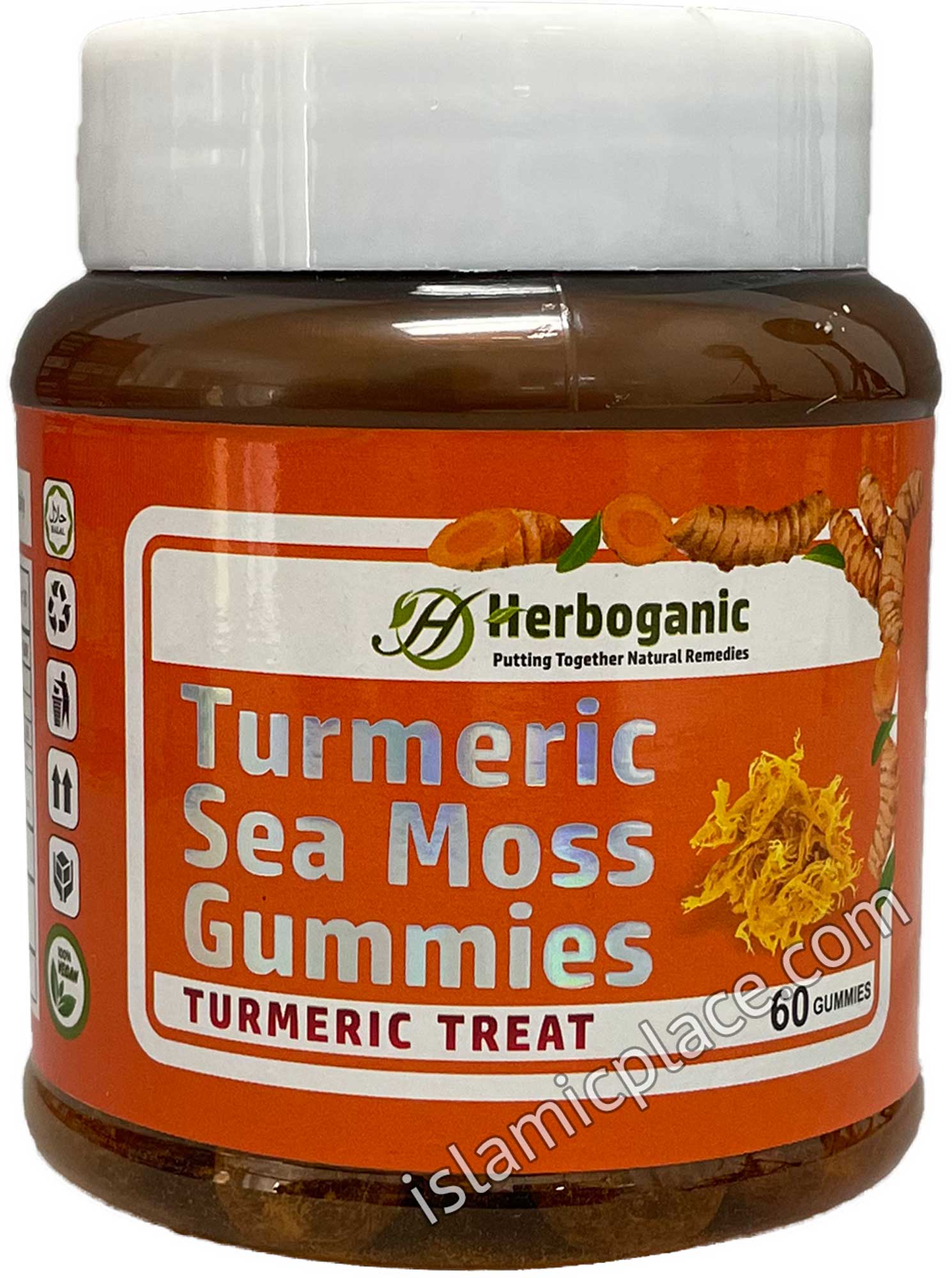 Turmeric Sea Moss Gummies - 60 Gummies