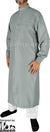 Slate Gray - Men Saudi Ad-Daffah LT Thob by Ibn Ameen with Visible Buttons - IA3