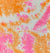 Orange, Pink and White Tie-Dye Design - Print Jersey Shayla Long Rectangle Hijab 30"x70"