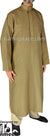 Dark Khaki - Aziz Style Men Saudi Thob by Ibn Ameen