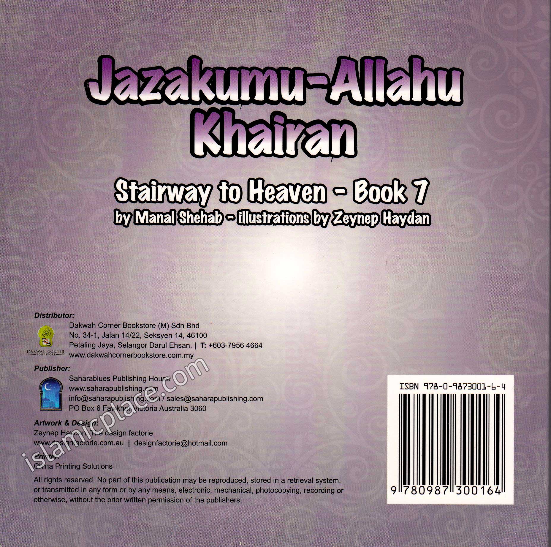 Jazakumu-Allahu Khairan Stairway to Heaven - Book 7