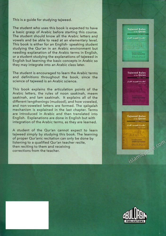 Tajweed Rules of the Qur'an - Part 1