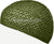 Olive Green - Nylon Knitted Solid Kufi