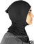 Black with Black - Ninja Underscarf with Black Rhinestones