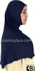 Navy Blue - Plain Adult (X-Large) Hijab Al-Amira (1-piece style)