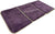 Purple - Back Rest Soft Padded Prayer Rug