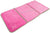 Pink - Back Rest Soft Padded Prayer Rug