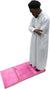 Pink - Back Rest Soft Padded Prayer Rug