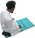 Turquoise - Back Rest Soft Padded Prayer Rug