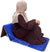 Royal Blue - Back Rest Soft Padded Prayer Rug