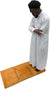 Golden - Back Rest Soft Padded Prayer Rug