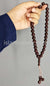 Reddish Brown - Sudanese Design Tasbih Prayer Beads