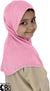 Pink - Plain Girl size (1-piece) Hijab Al-Amira