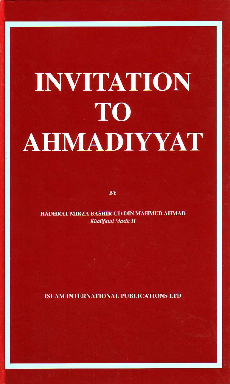 Invitation to Ahmadiyyat