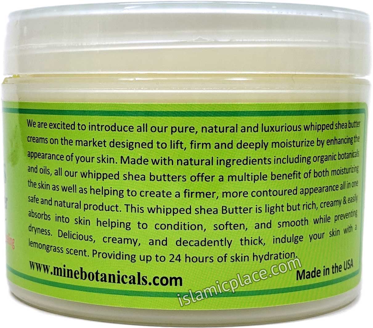 Lemongrass Whipped Shea Butter